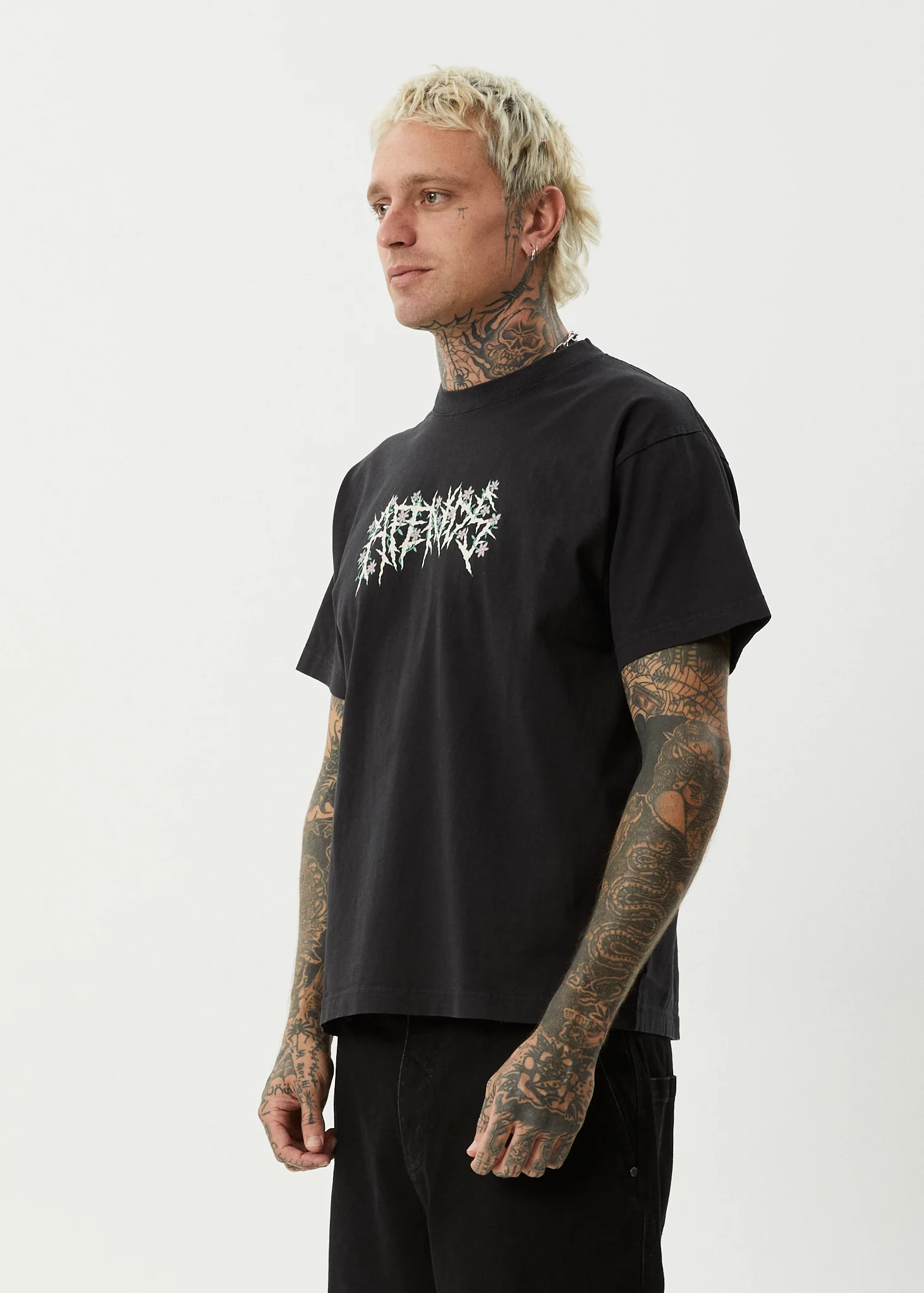Afends Afends Men's Heavy Petal Heavyweight Boxy Fit Tee
