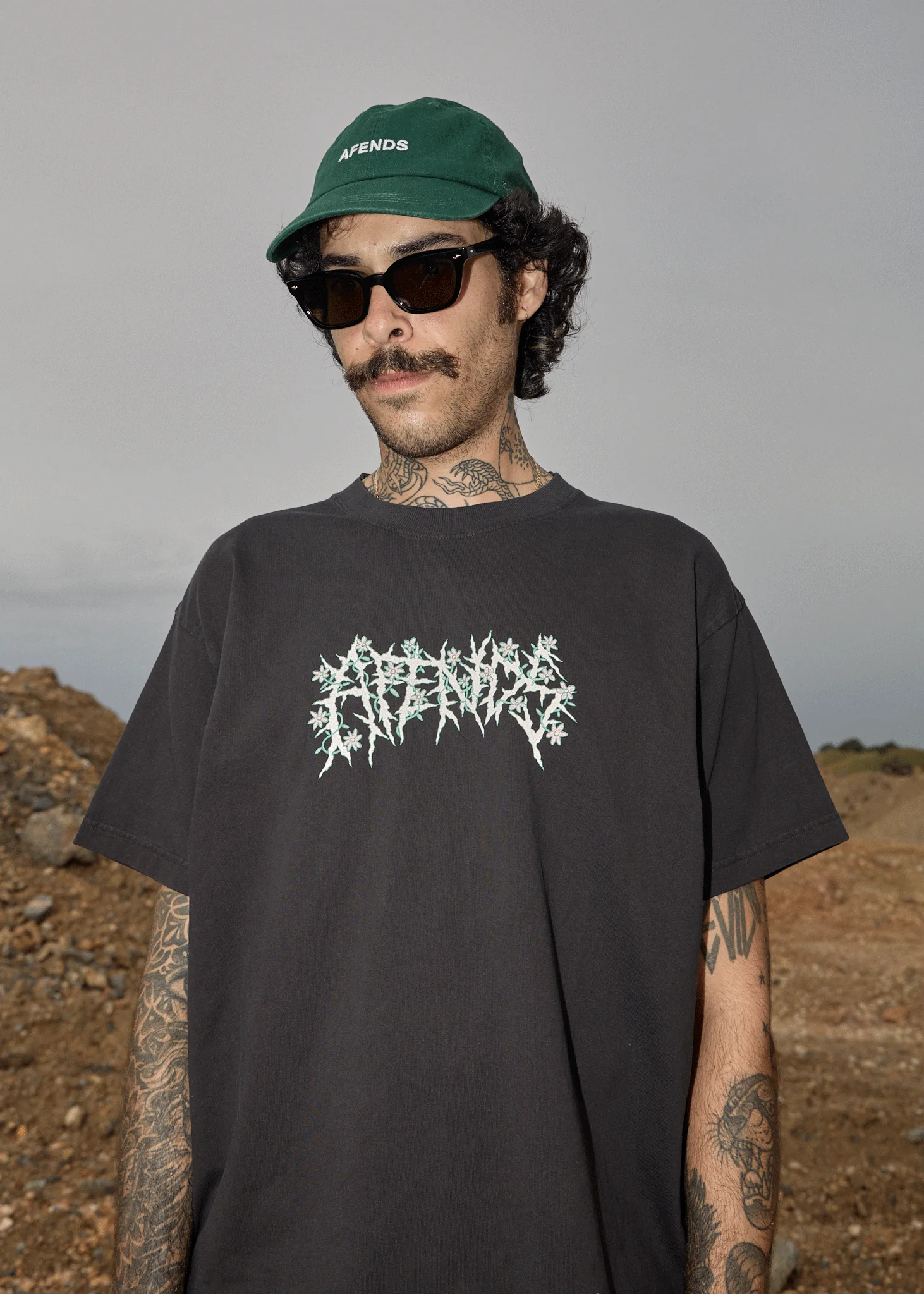 Afends Afends Men's Heavy Petal Heavyweight Boxy Fit Tee