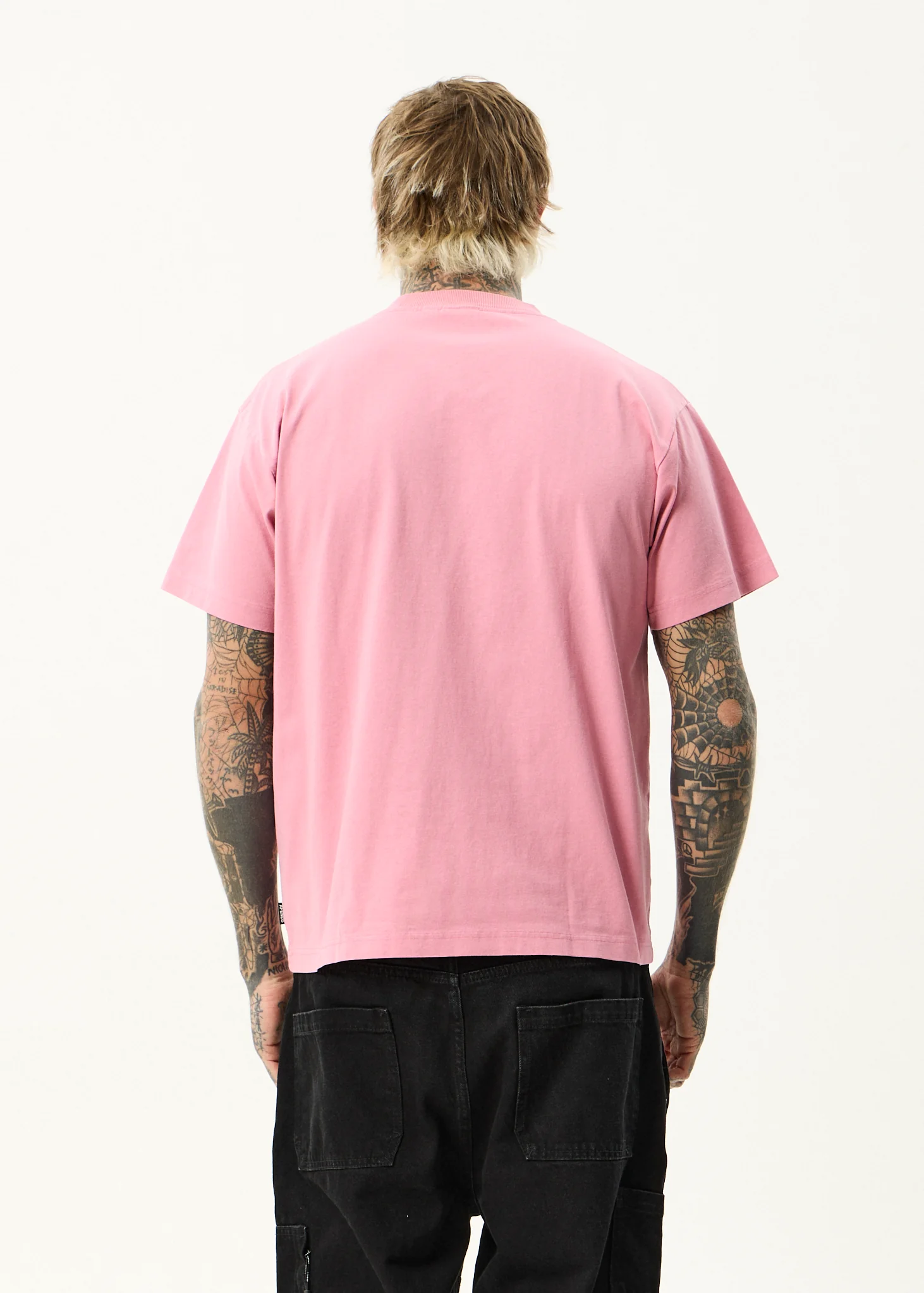 Afends Afends Men's Sadworld Heavyweight Boxy Fit Tee