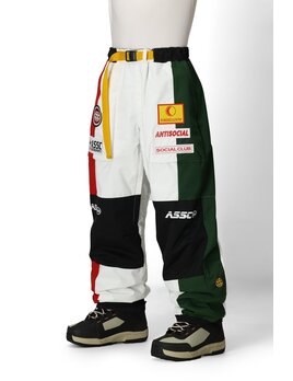686 686 Men's AntiSocial Social Club F1 Shell Pants