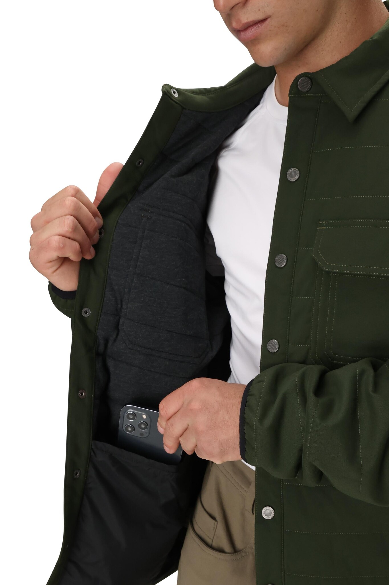 686 686 Men's Thermaldry Merino Lined Shacket