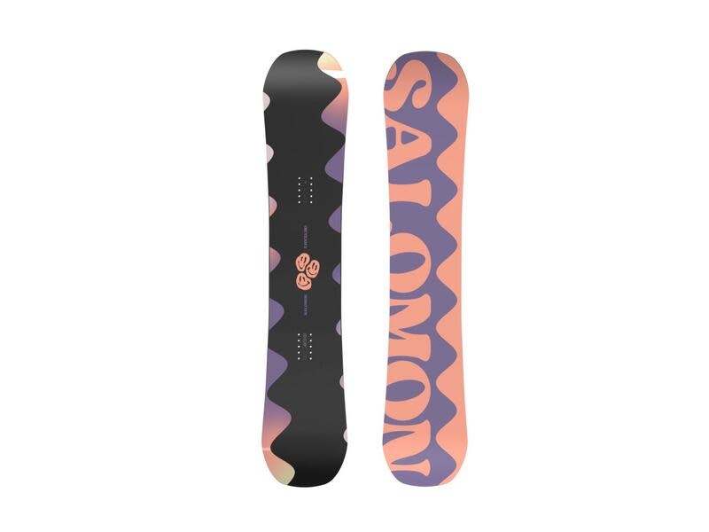 SALOMON OH YEAH 138 × SALOMON RHYTHM S Salomon Oh Yeah Womens Snowboard 2025 | Corbetts Ski + Snowboard