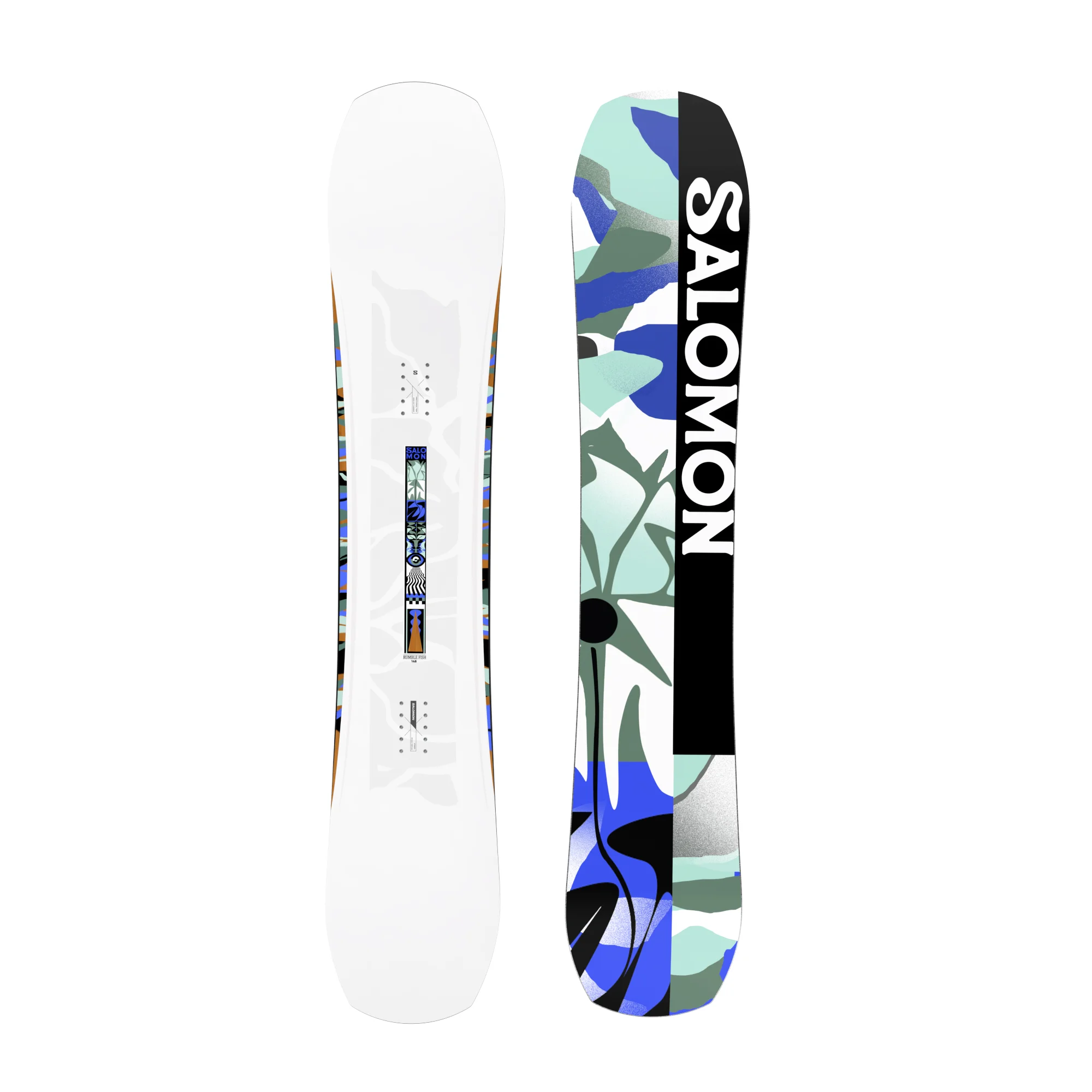 708　　SALOMON RUMBLE FISH 140cm Salomon Women's Rumble Fish Snowboard - Outtabounds