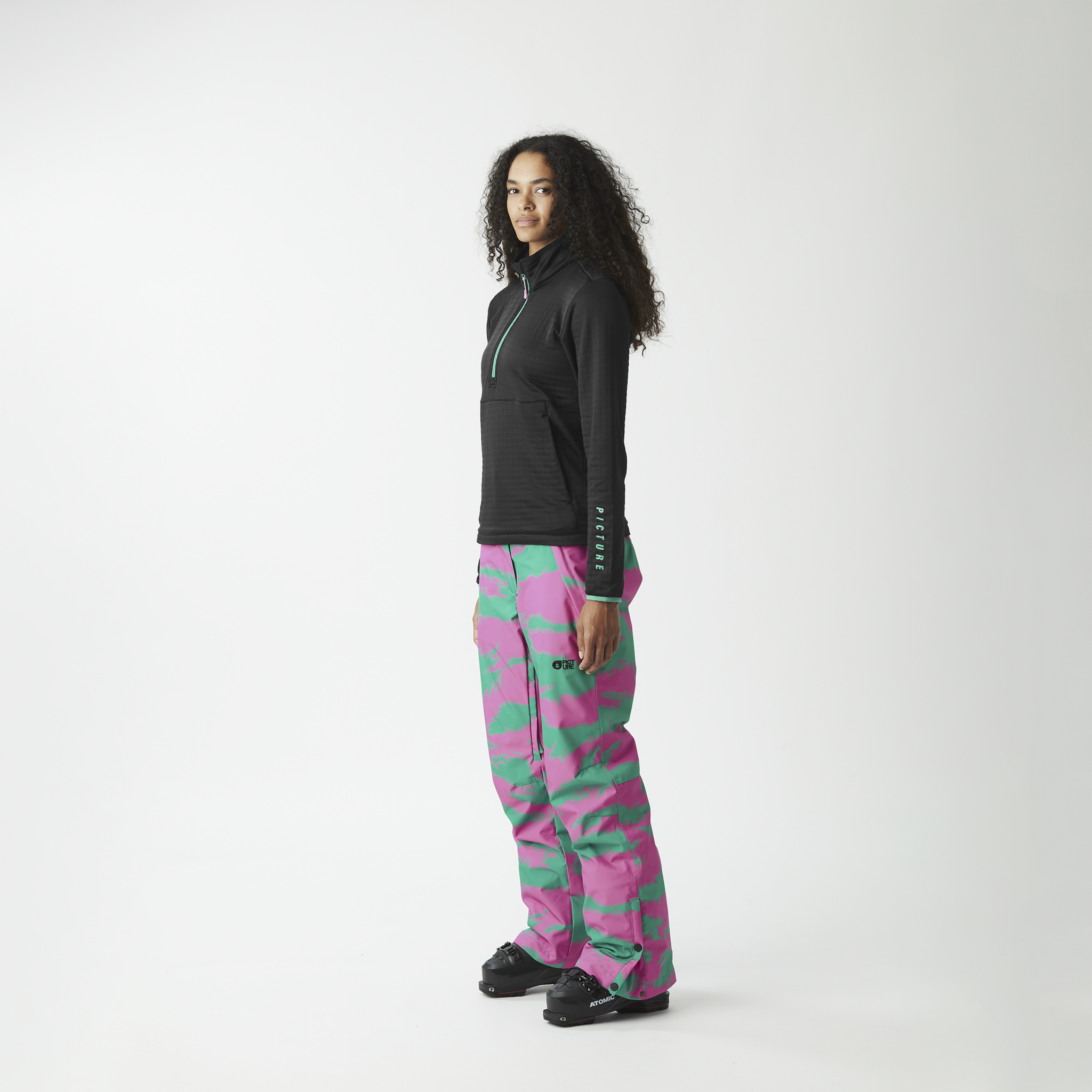 Picture Picture Women's Bake 1/4 Grid Fleece