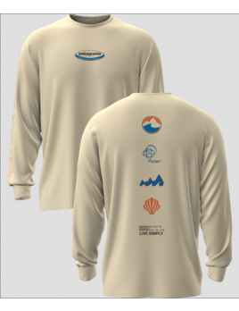 Patagonia Patagonia Men's Long Sleeve Long Way Round Organic Tee