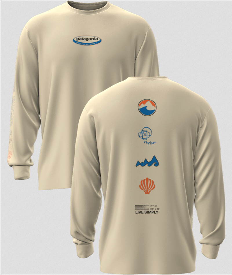 Patagonia Patagonia Men's Long Sleeve Long Way Round Organic Tee