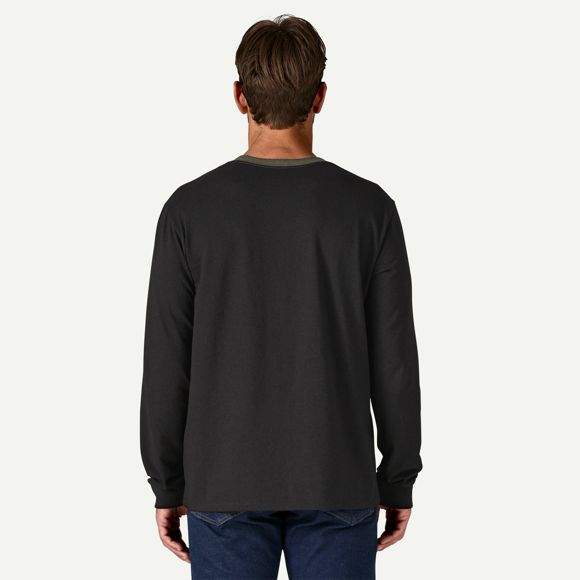 Patagonia Patagonia Men's Long Sleeve Shop Sticker Pocket Responsibili-Tee®
