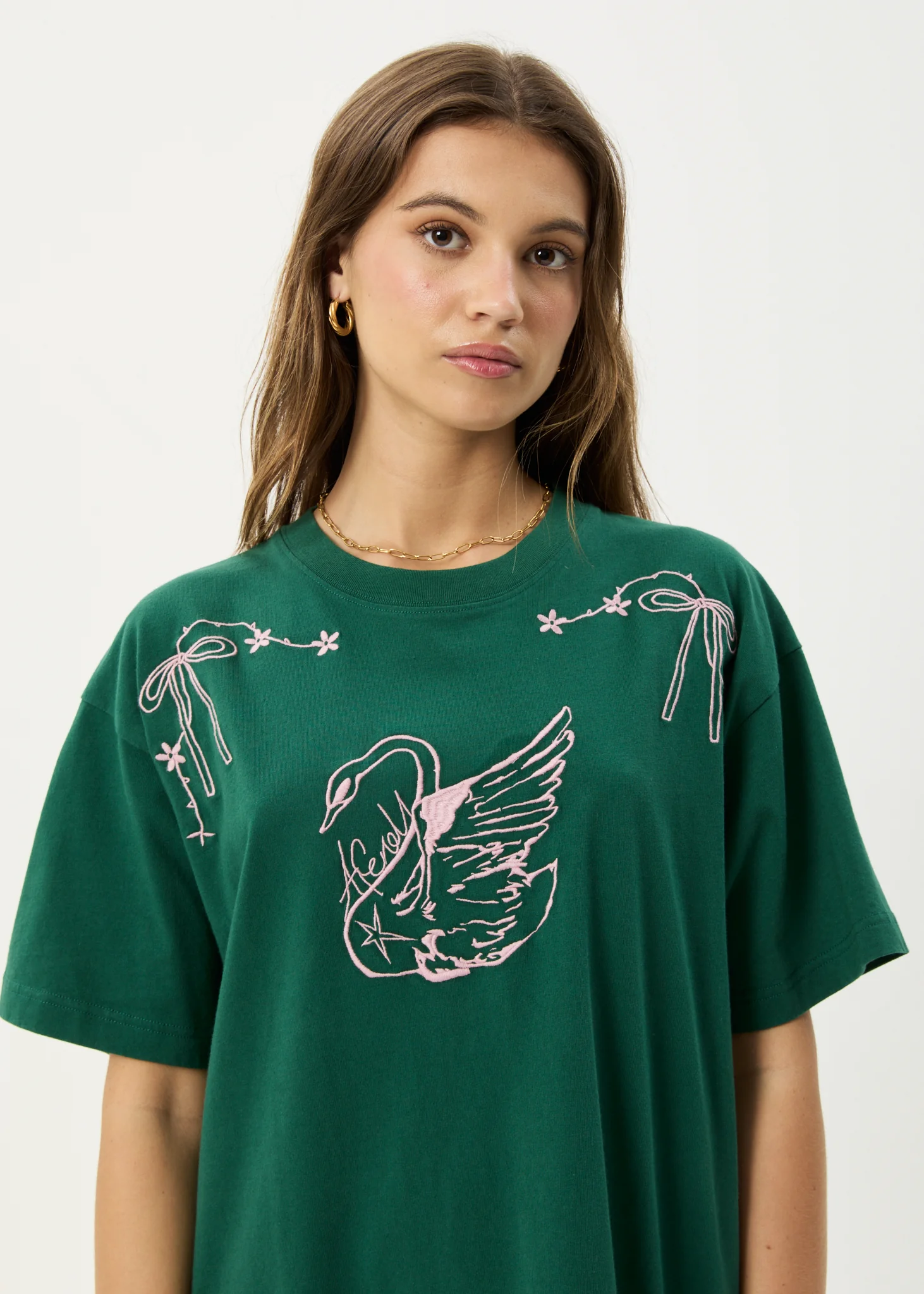 Afends Afends Women's Cygnet Oversized Tee