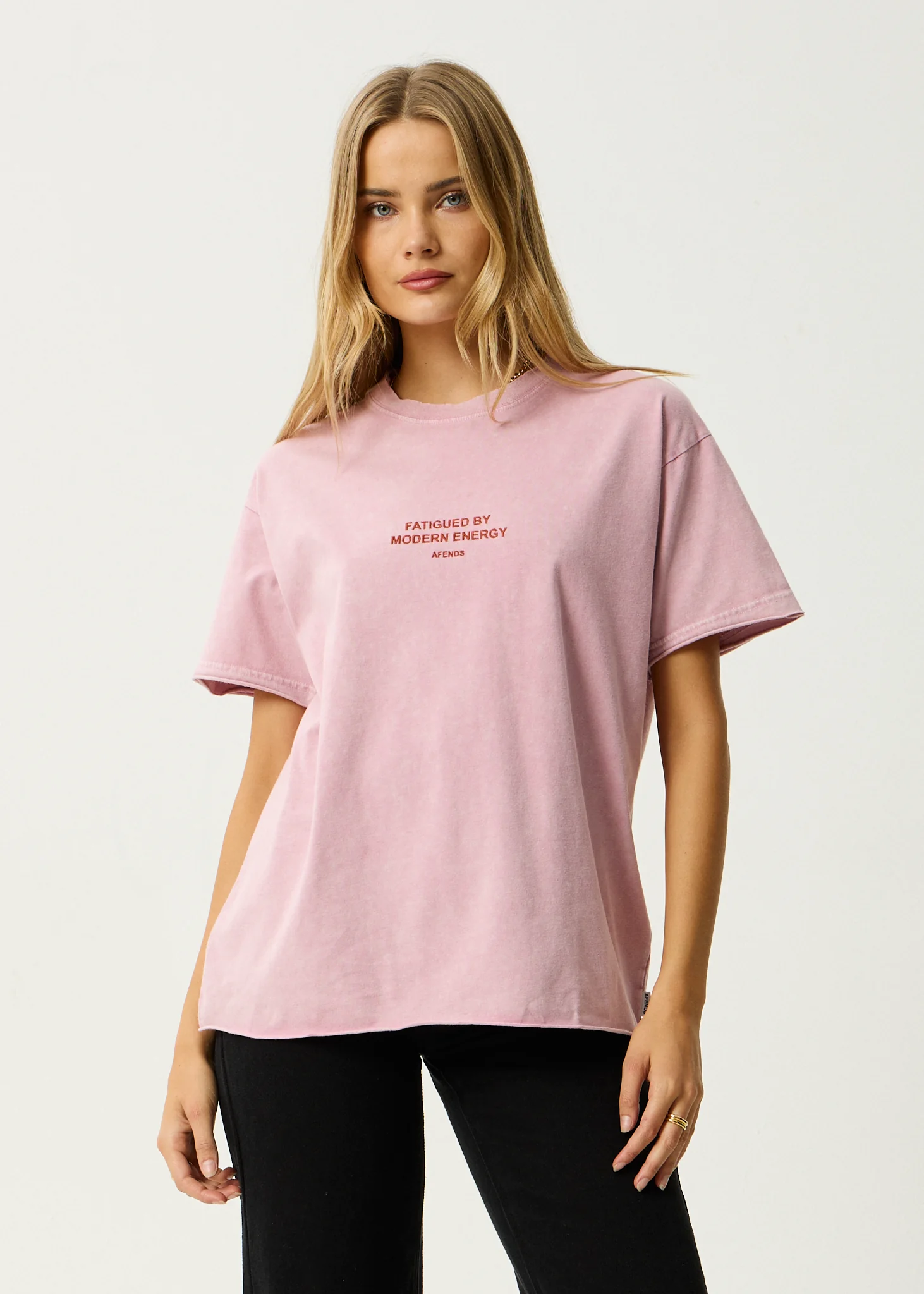 Afends Afends Women's Fatigued Oversized Tee