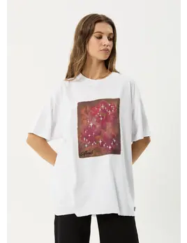 Afends Afends Women's Dark Heaven Hemp Oversized Tee
