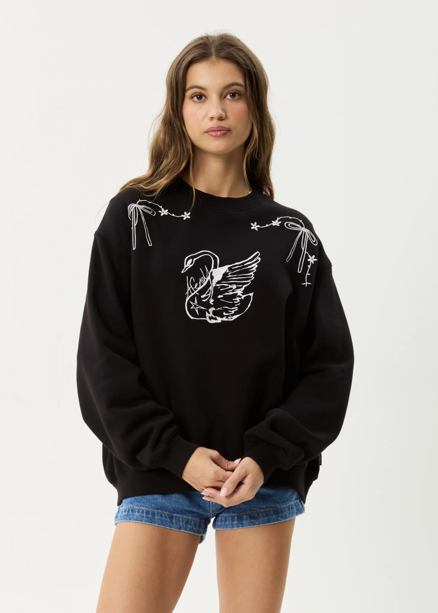 Afends Afends Women's Cygnet Recycled Crew Neck