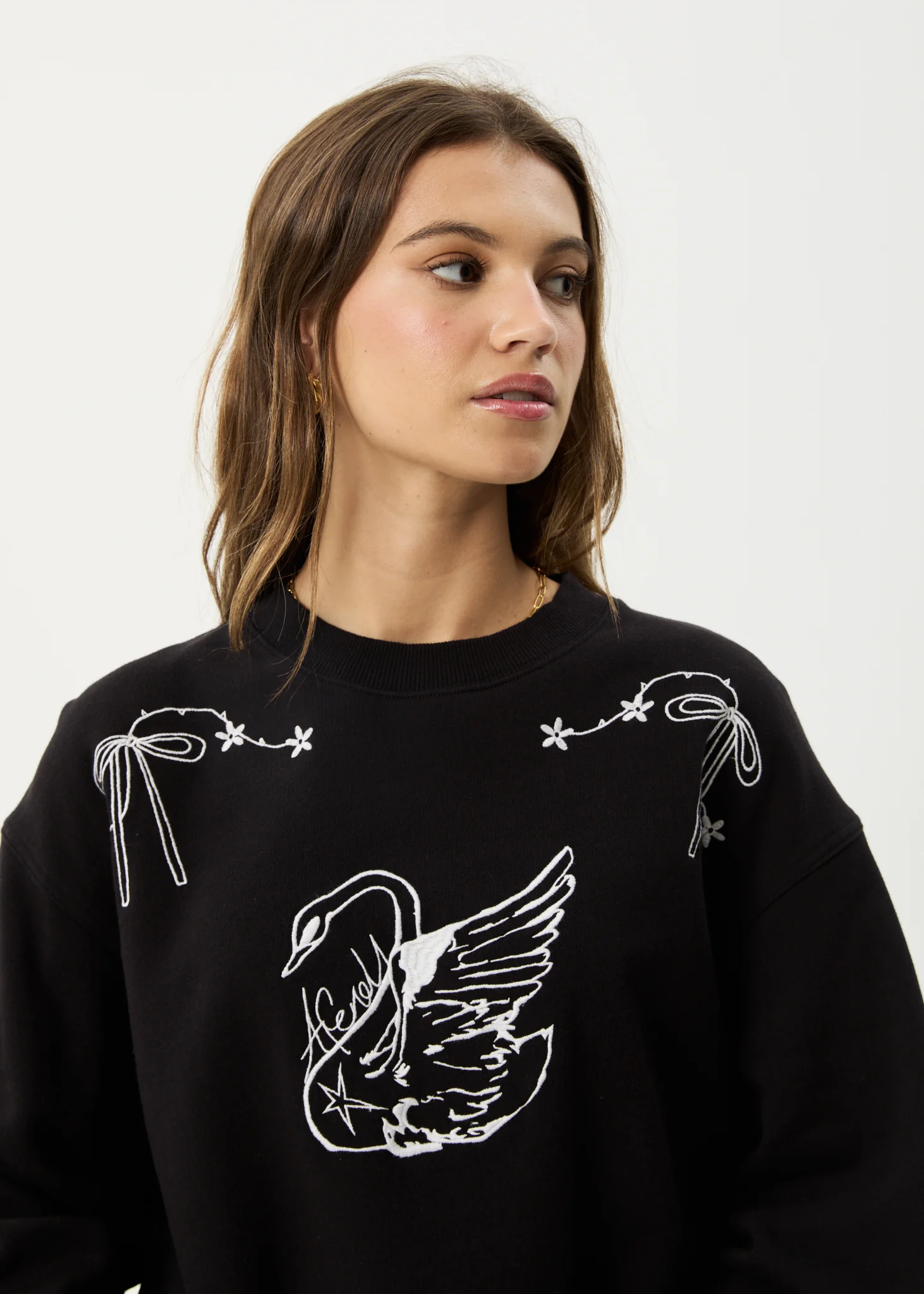 Afends Afends Women's Cygnet Recycled Crew Neck