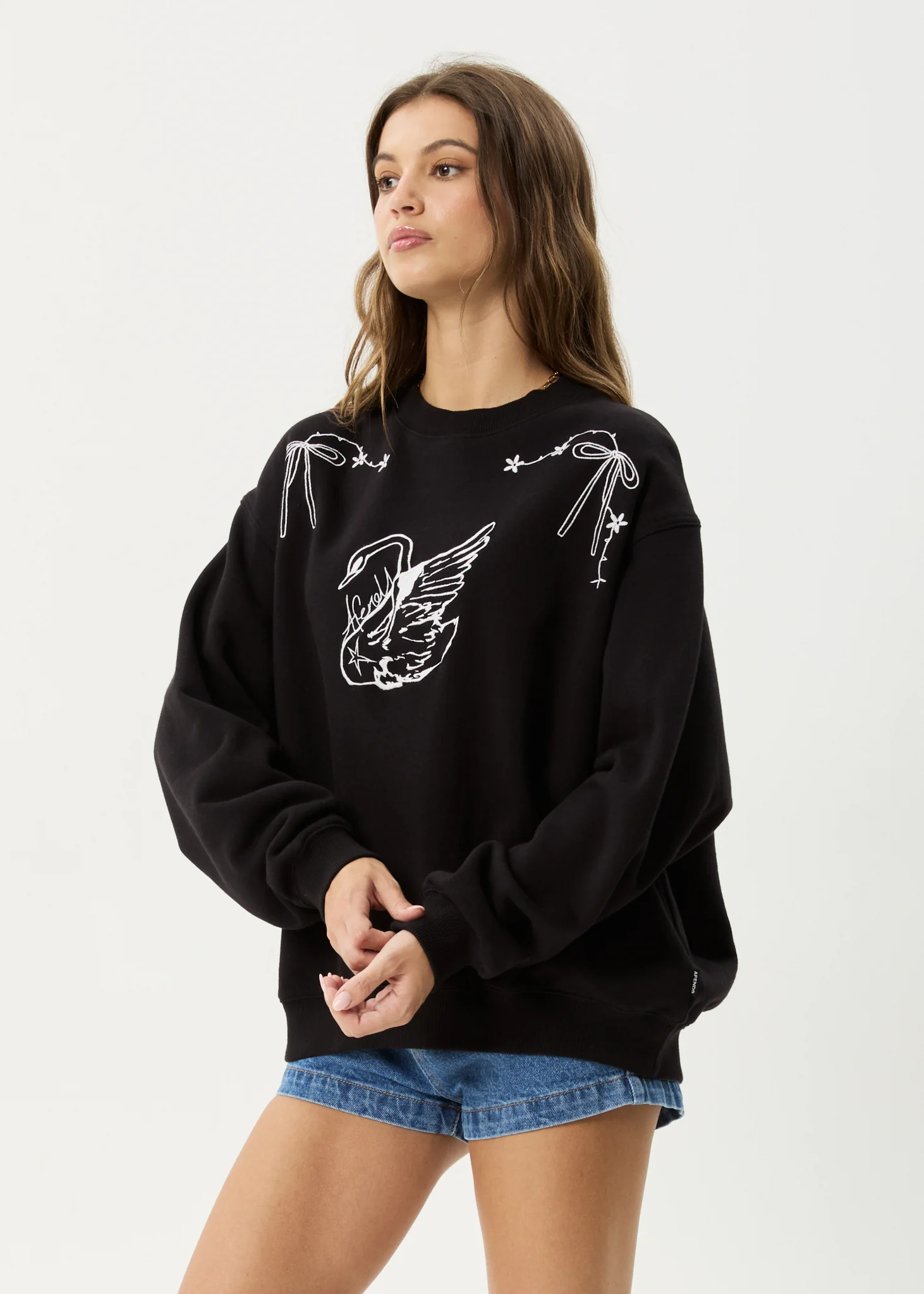 Afends Afends Women's Cygnet Recycled Crew Neck