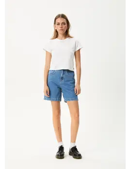 Afends Afends Women's Emilie Hemp Denim Workwear Short
