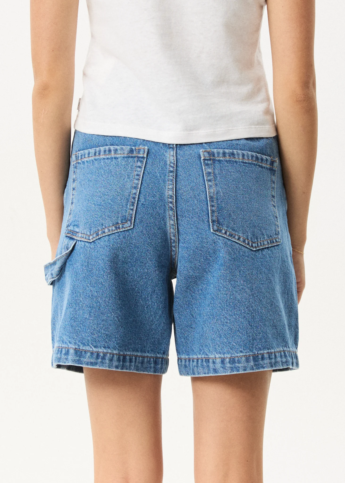 Afends Afends Women's Emilie Hemp Denim Workwear Short
