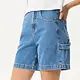 Afends Afends Women's Emilie Hemp Denim Workwear Short