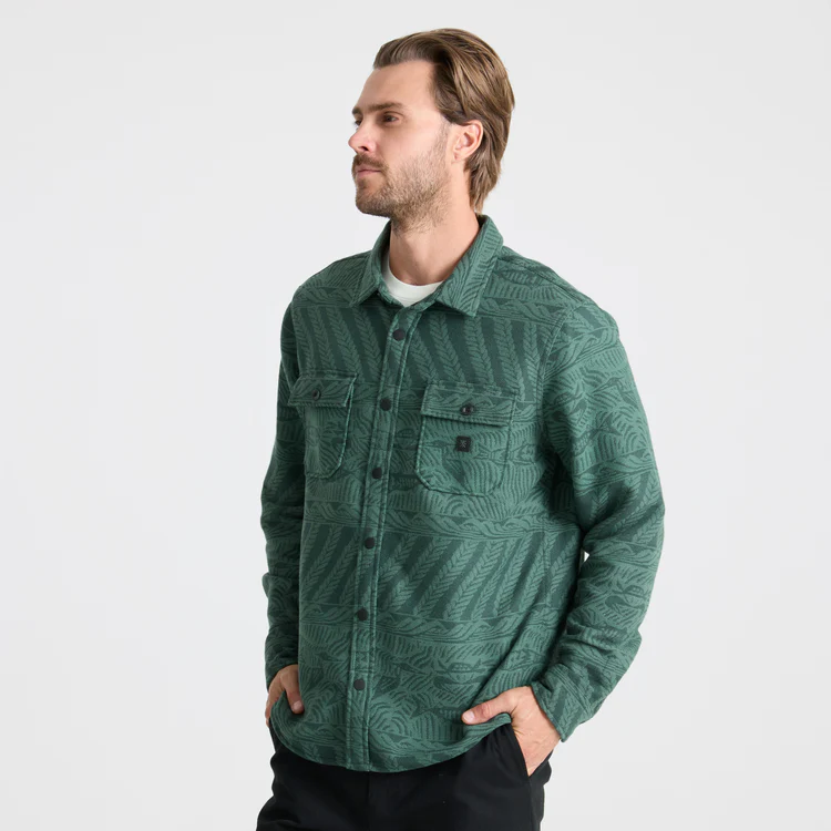 Roark Roark Men's Nordsman Jacquard Long Sleeve Flannel