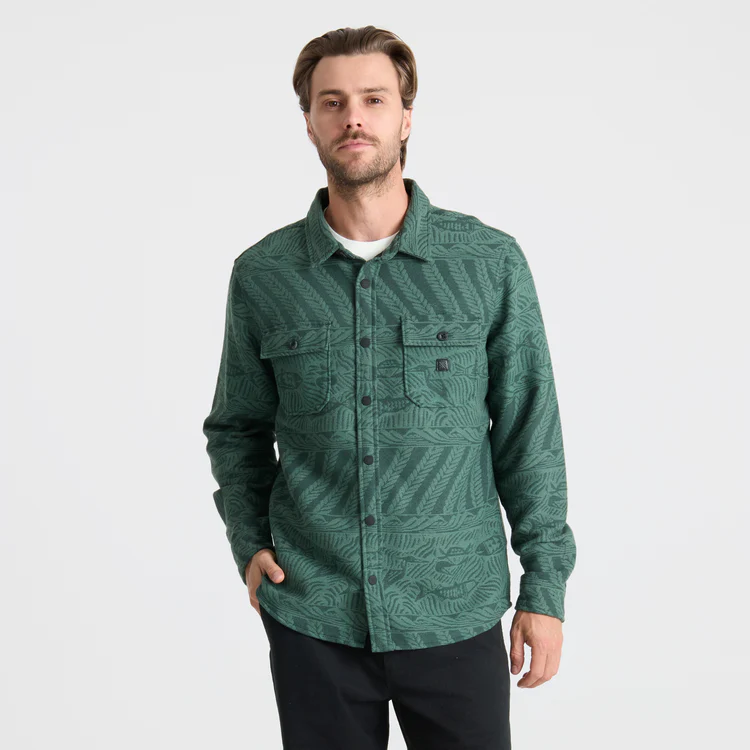 Roark Roark Men's Nordsman Jacquard Long Sleeve Flannel