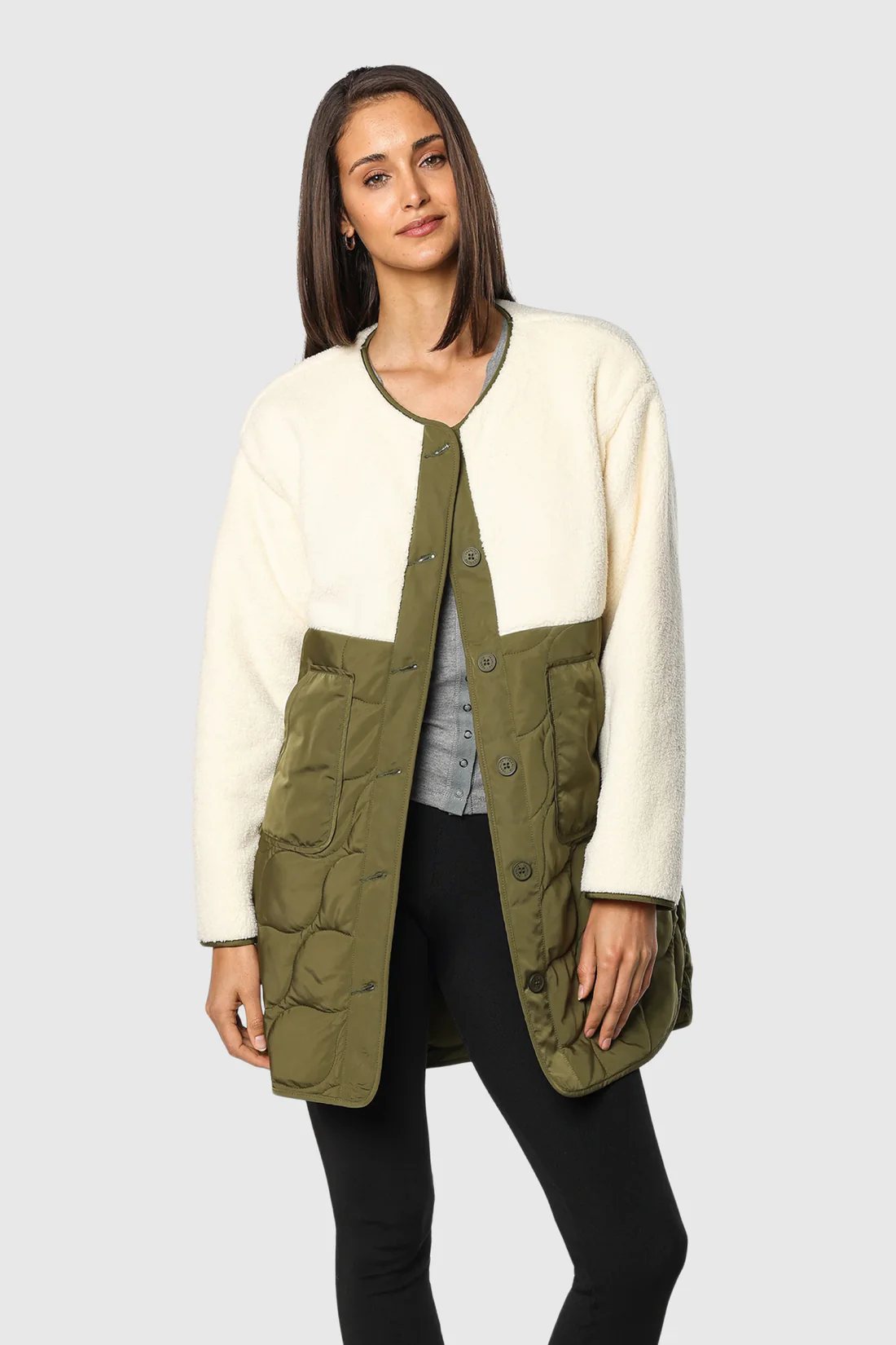TeamLTD TeamLTD Women's Sherpa Quilted Jacket