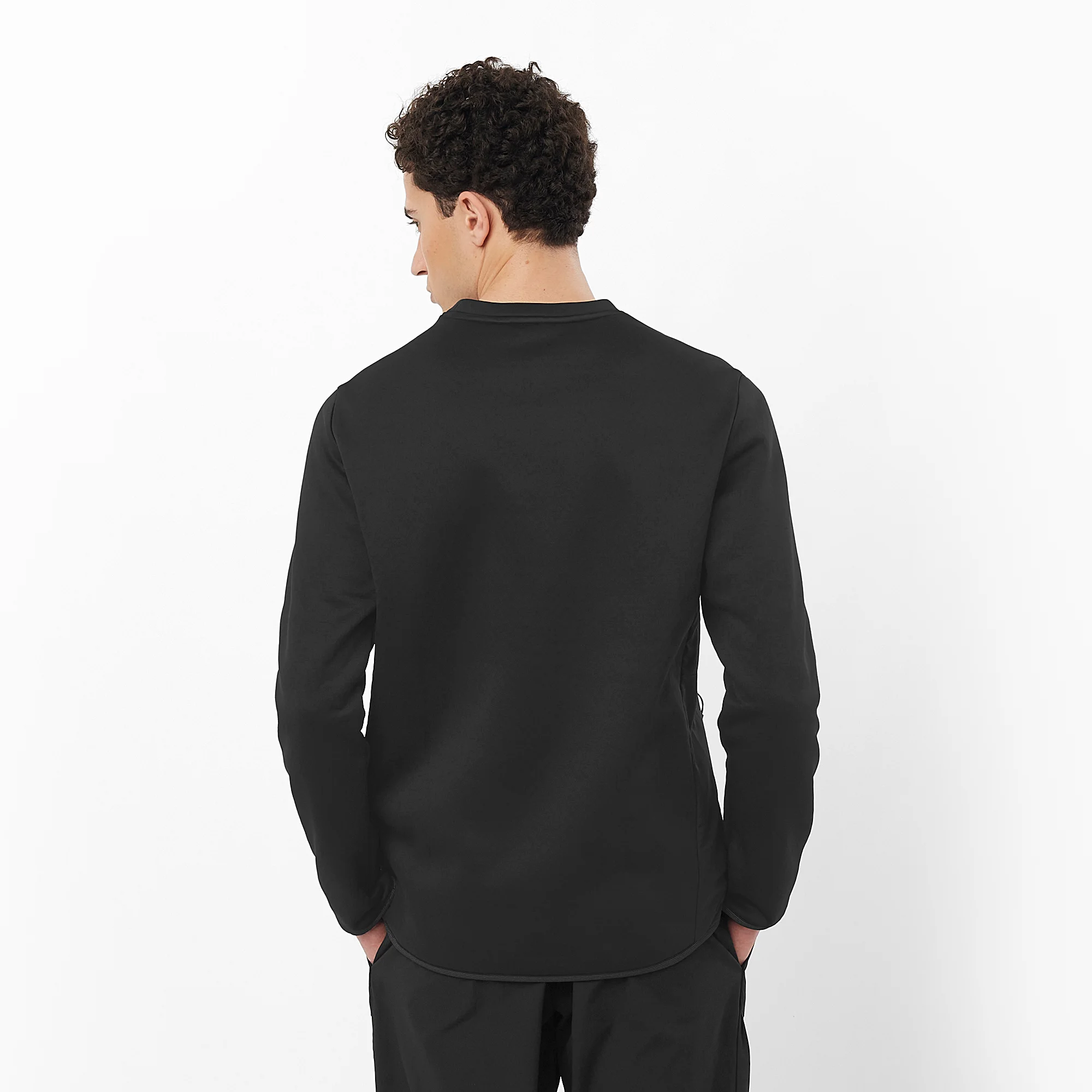 Salomon Salomon Men's Outline Warm Hybrid Crewneck Pullover