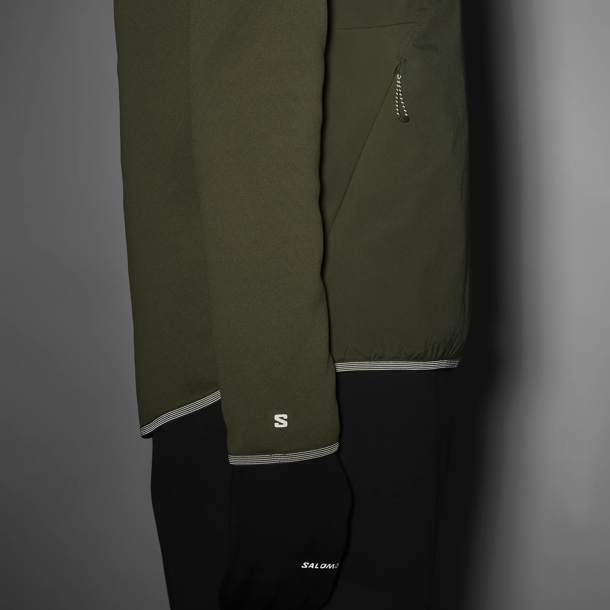 Salomon Salomon Men's Outline Warm Hybrid Crewneck Pullover