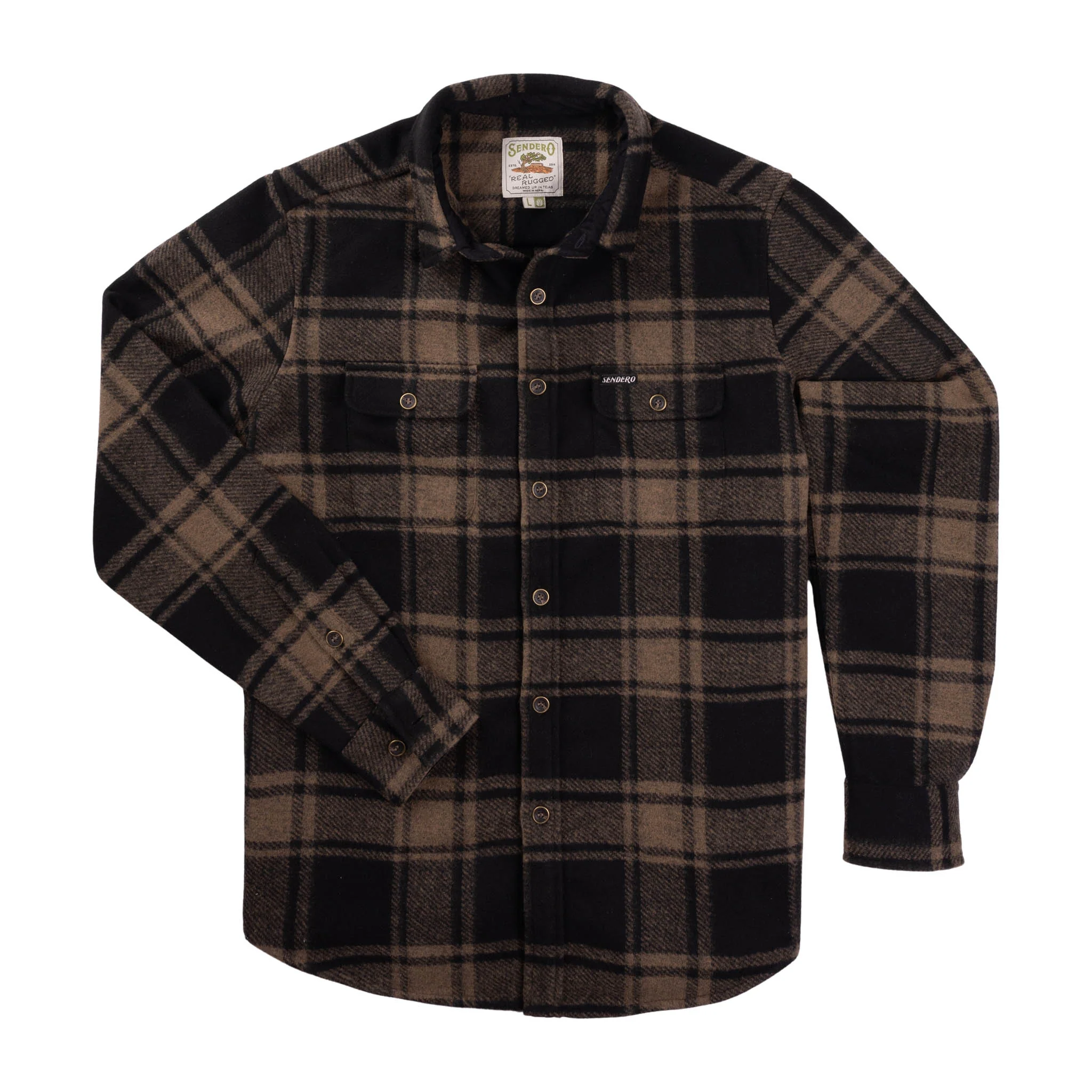Sendero Provisions Co. Sendero Men's Pinedale Flannel Shirt