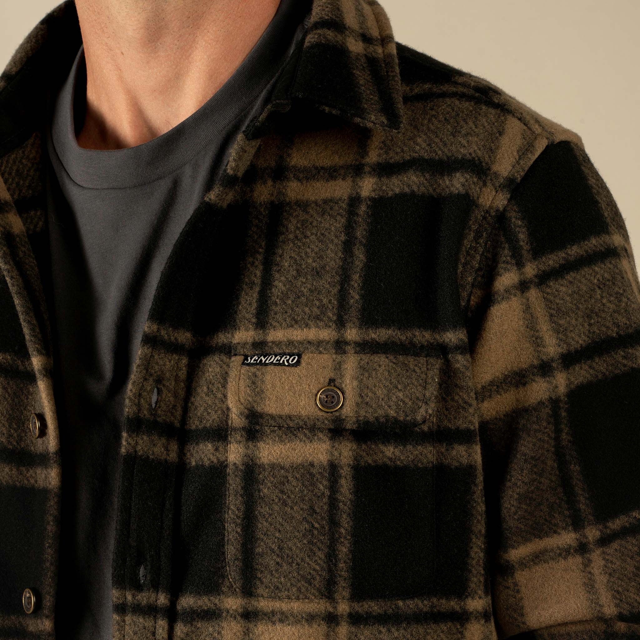 Sendero Provisions Co. Sendero Men's Pinedale Flannel Shirt