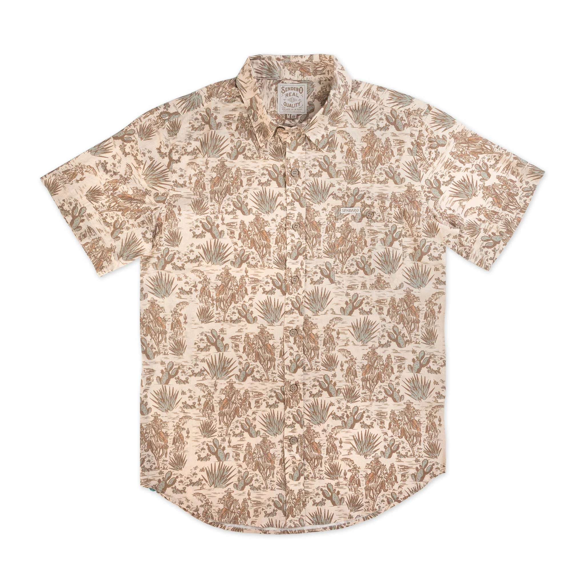 Sendero Provisions Co. Sendero Men's City Slicker Button Up Short Sleeve