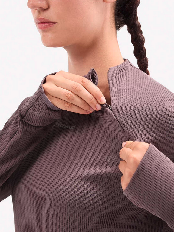 NNormal NNormal Women's 1/2 Zip Active Fleece