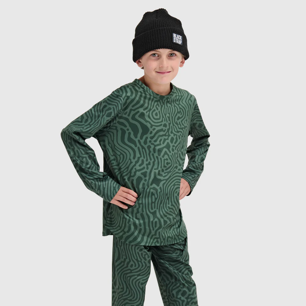 BlackStrap Big Kids' Evolver Base Layer Crewneck
