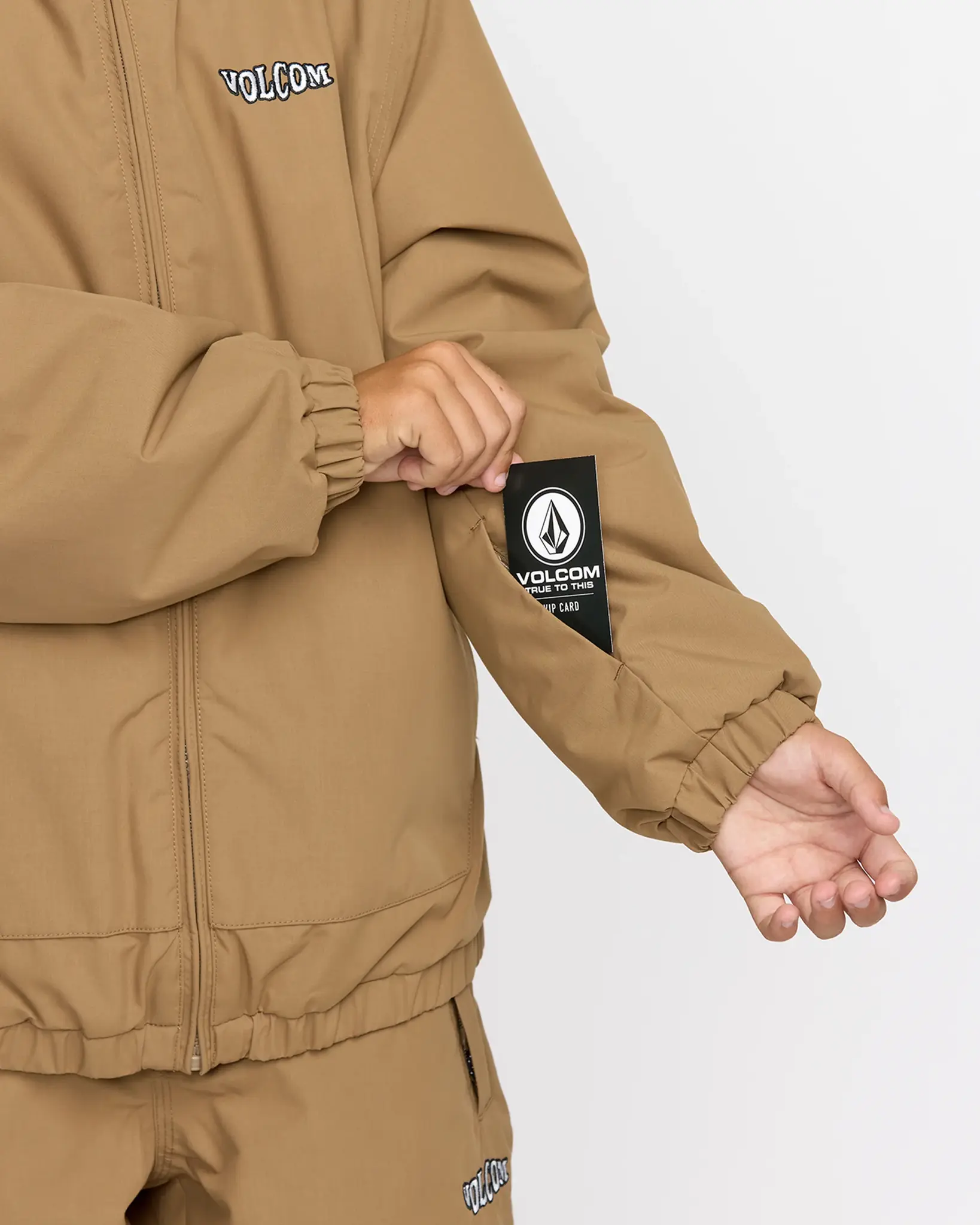 Volcom Volcom Kid's Chaos Full Zip Jacket