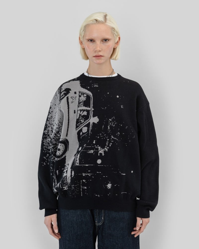 Beyond Medals Beyond Medals Jacquard Knit Sweater