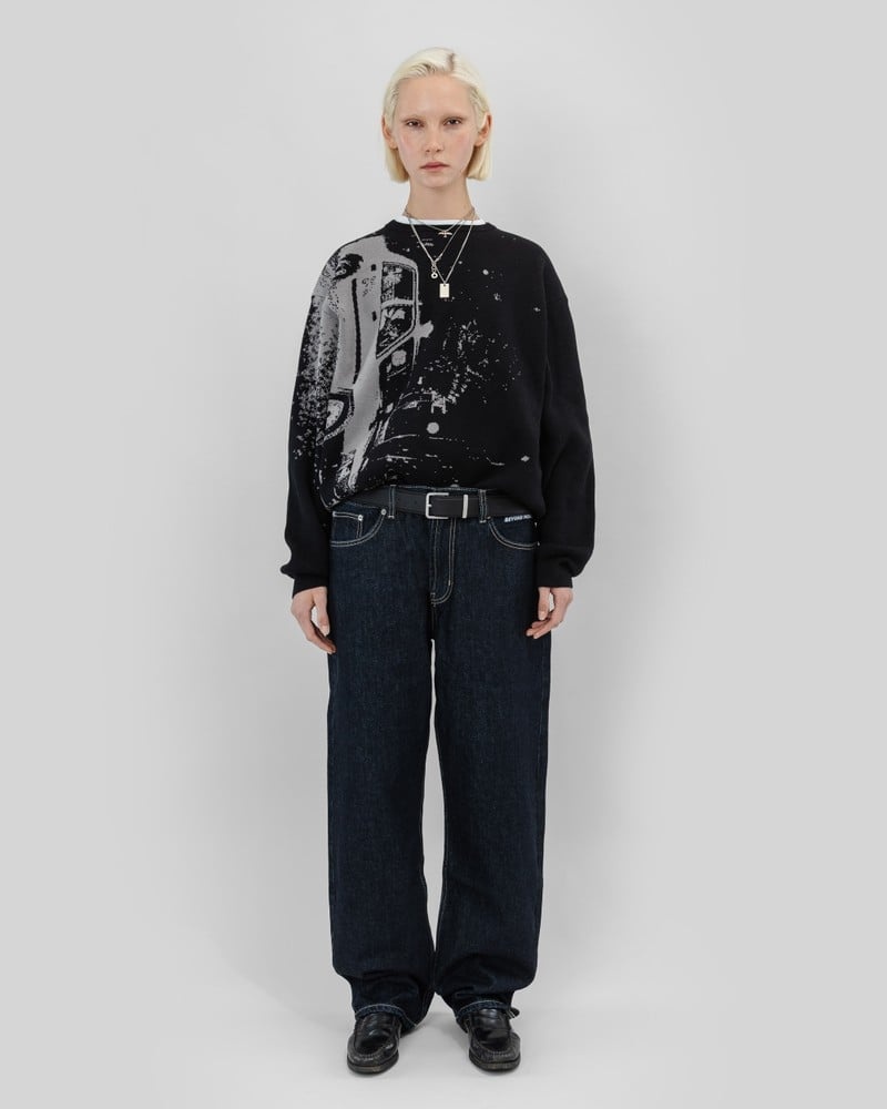 Beyond Medals Beyond Medals Jacquard Knit Sweater