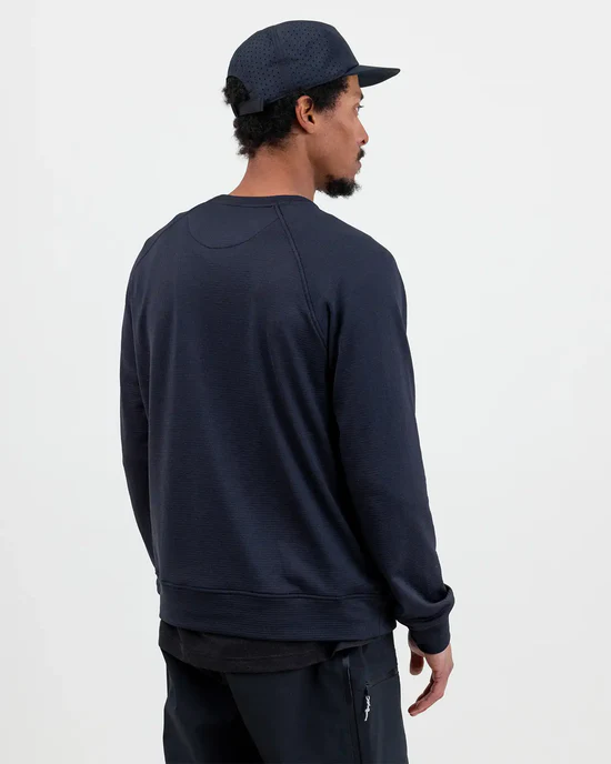 JONES Jones Men’s Flagship Recycled Grid Fleece Crew