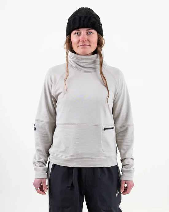 JONES Jones Women's Flagship Recycled Grid 1/2 Zip