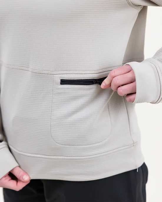 JONES Jones Women's Flagship Recycled Grid 1/2 Zip