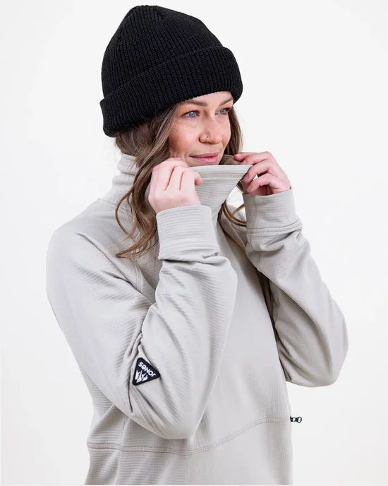 JONES Jones Women's Flagship Recycled Grid 1/2 Zip