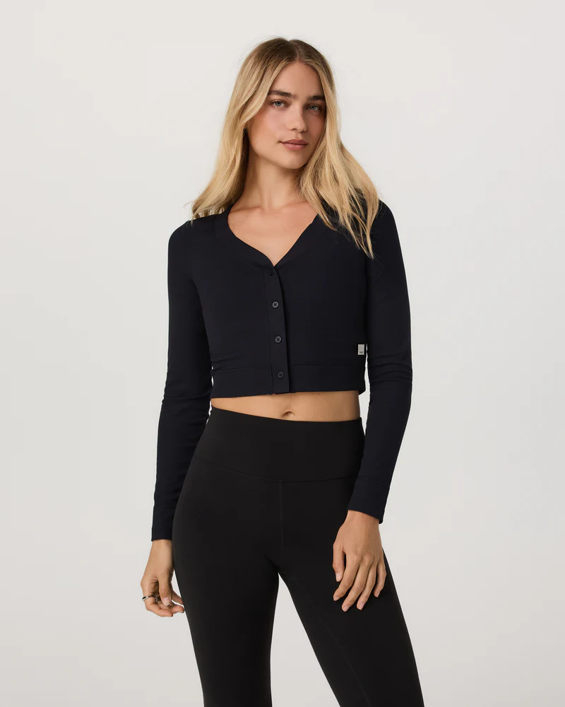 Vuori Vuori Women's Longsleeve Pose Mini Cardigan