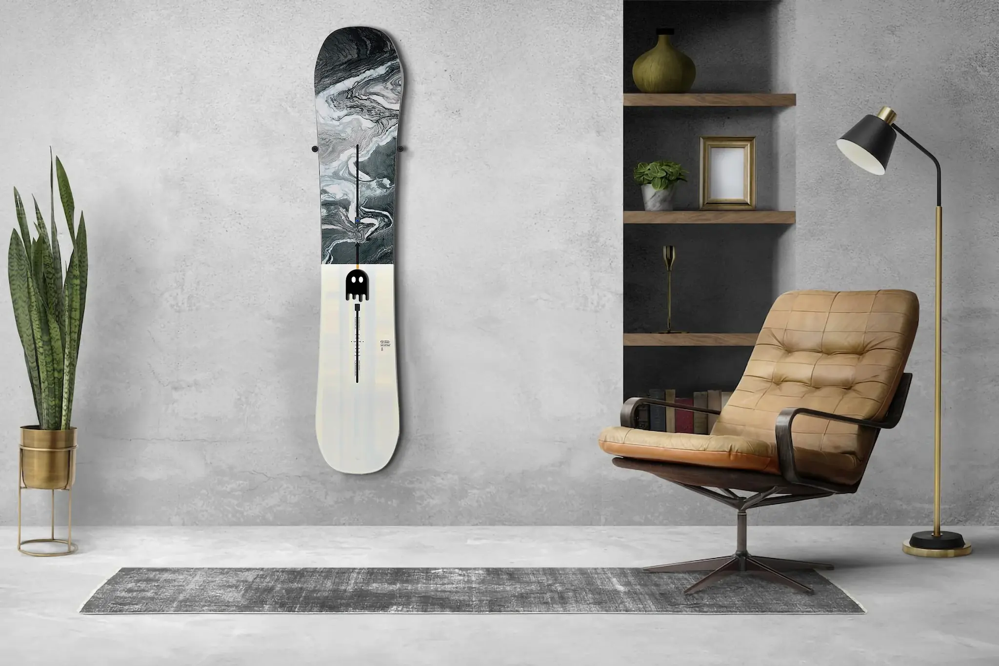 Ghost Mount Ghost Mount Snowboard Wall Mount