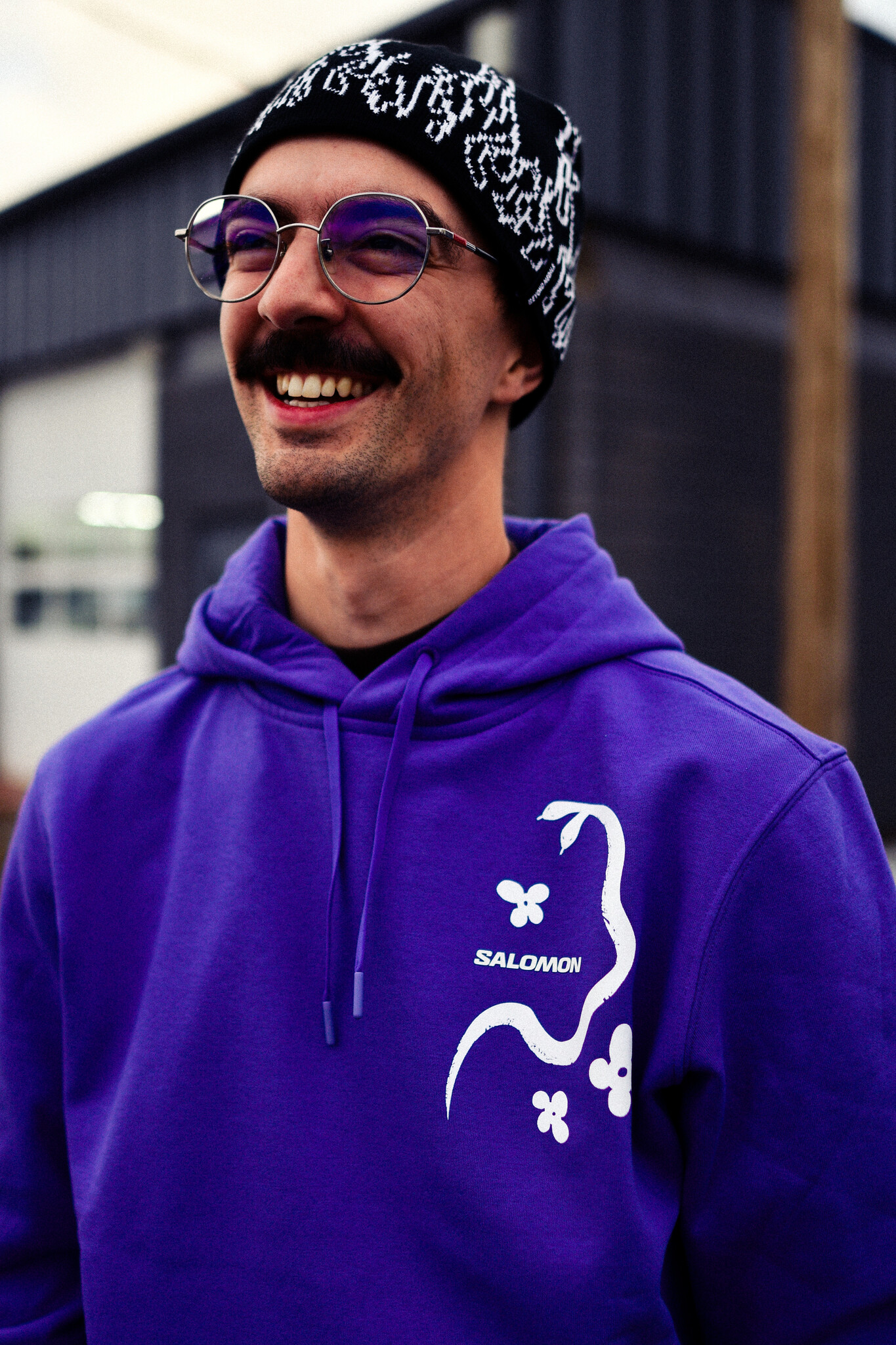 Salomon Salomon x Outta Chest Logo Hoodie