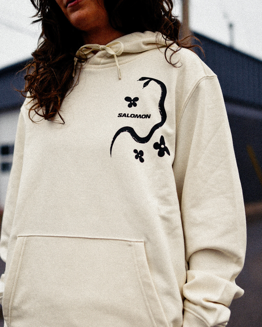 Salomon Salomon x Outta Chest Logo Hoodie