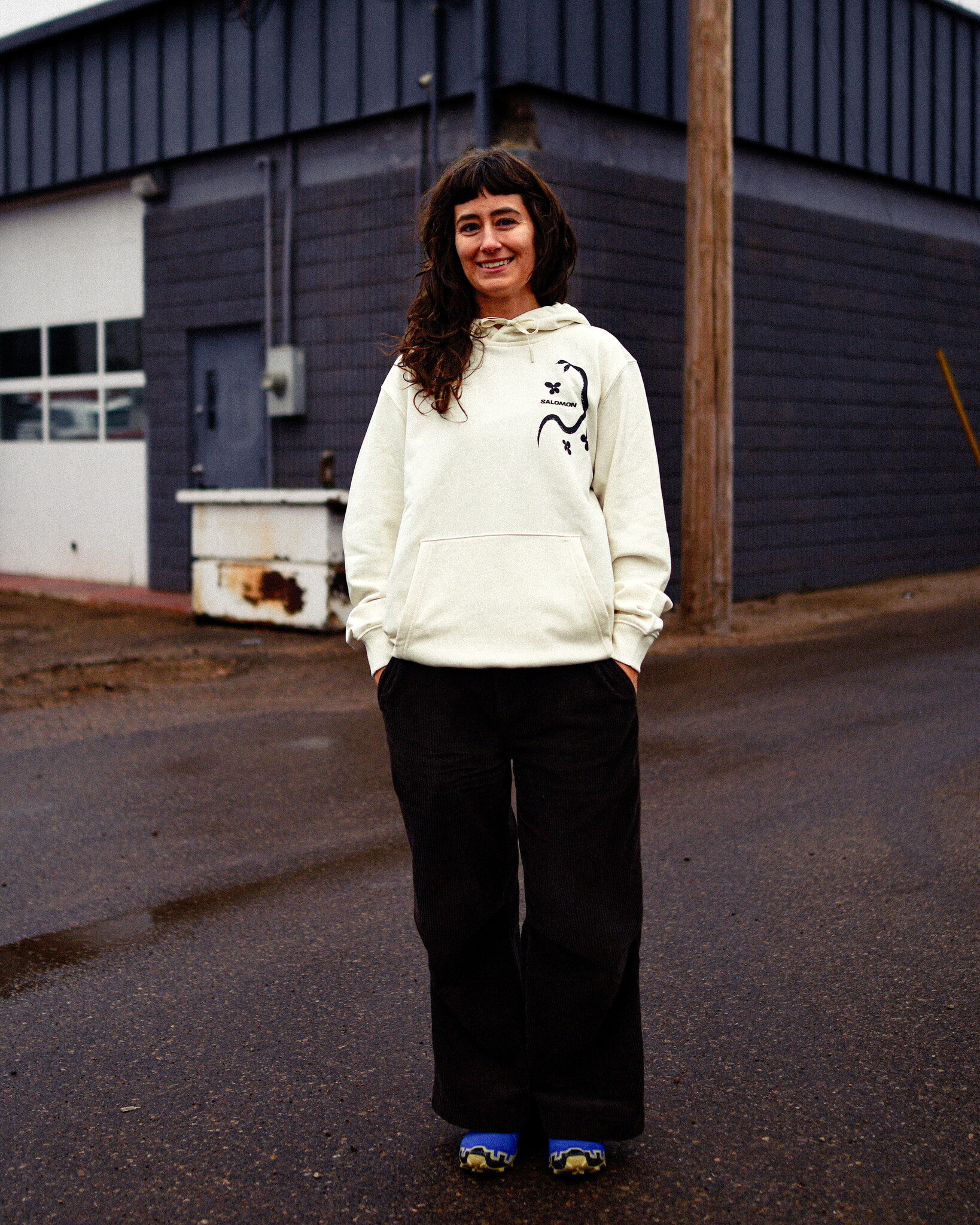 Salomon Salomon x Outta Chest Logo Hoodie