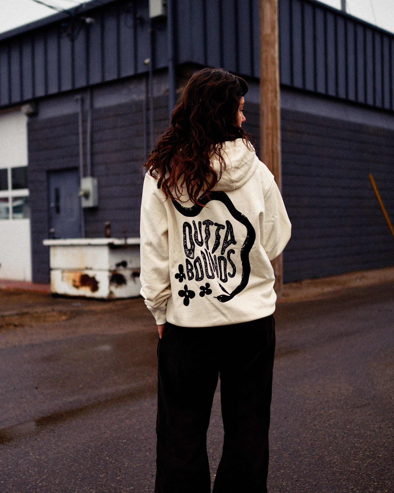 Salomon Salomon x Outta Chest Logo Hoodie