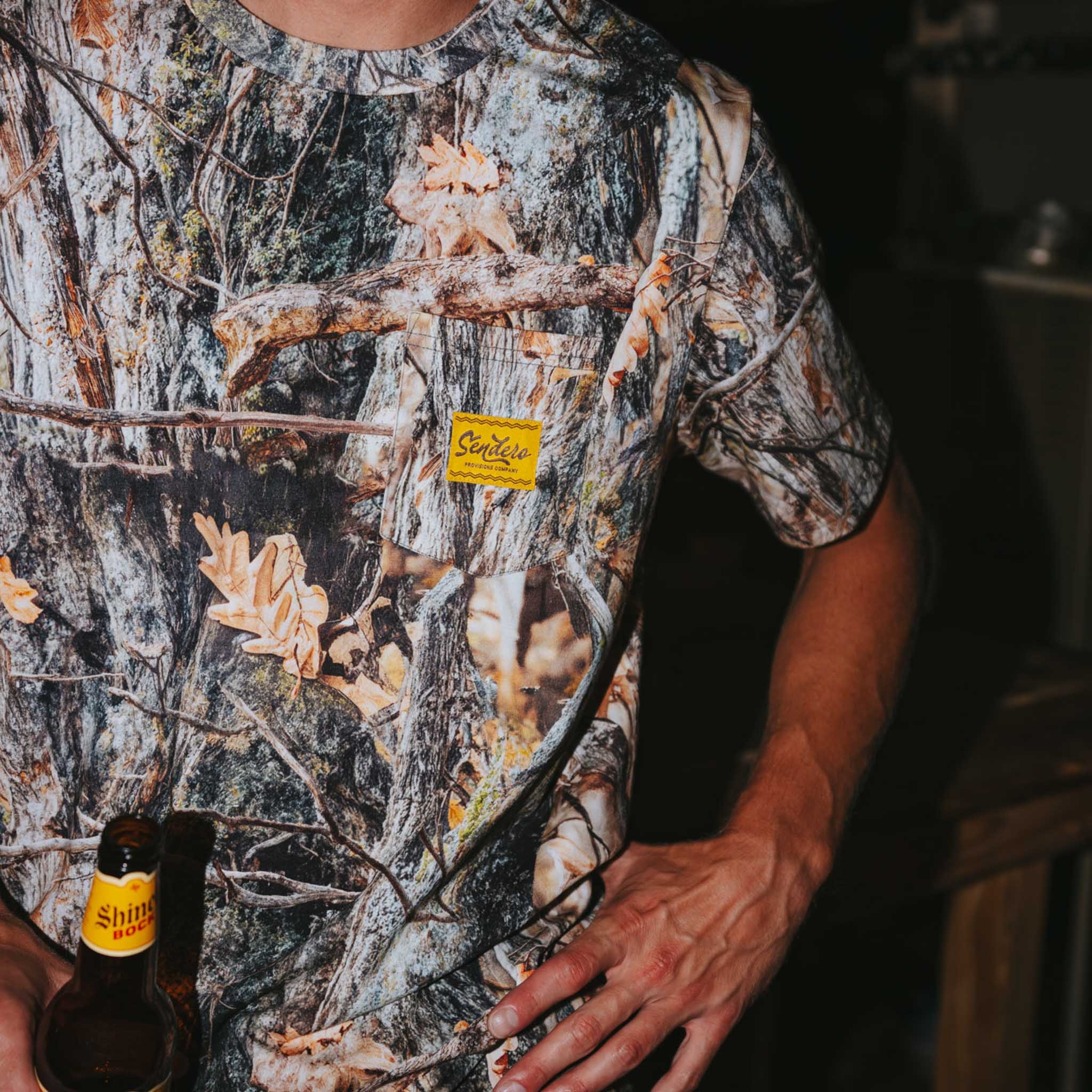 Sendero Provisions Co. Sendero Logo Vintage Pocket Tee