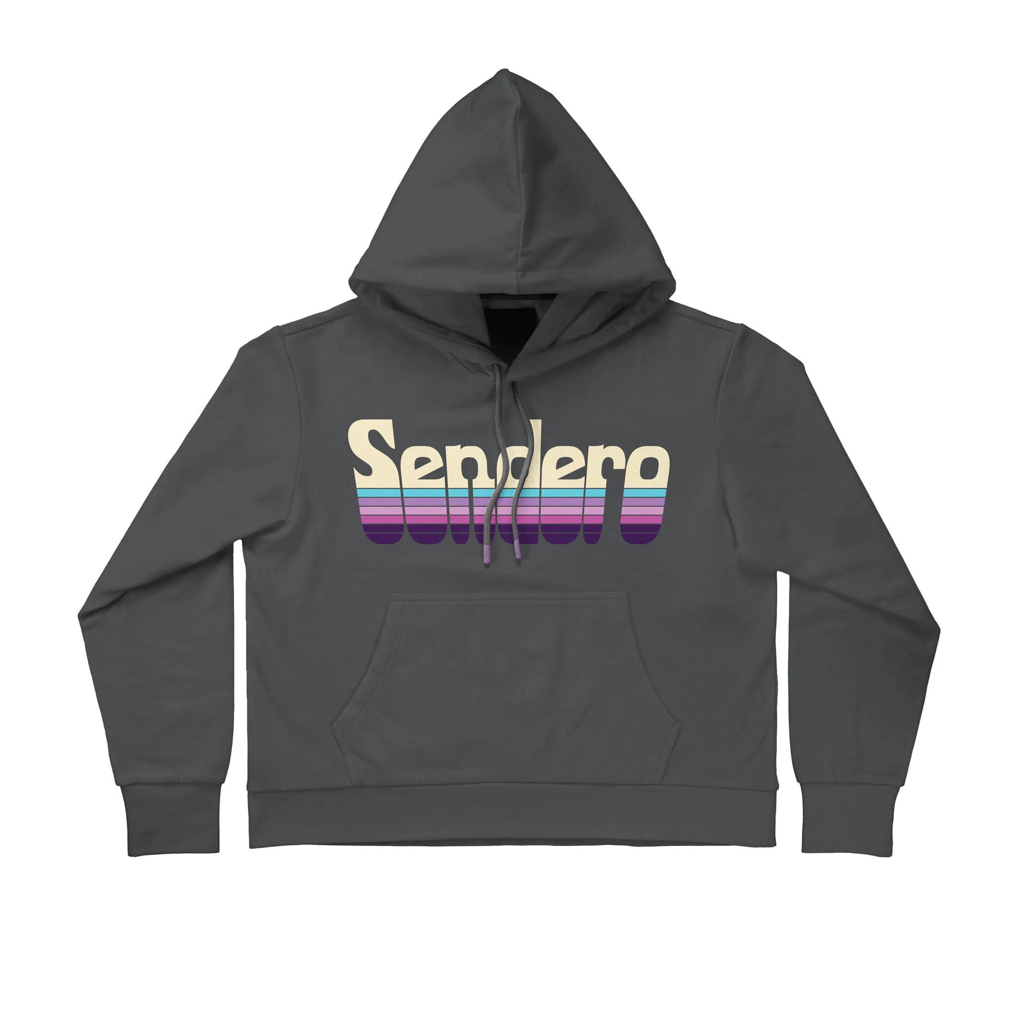 Sendero Provisions Co. Sendero Women's Retro Logo Crop Hoodie