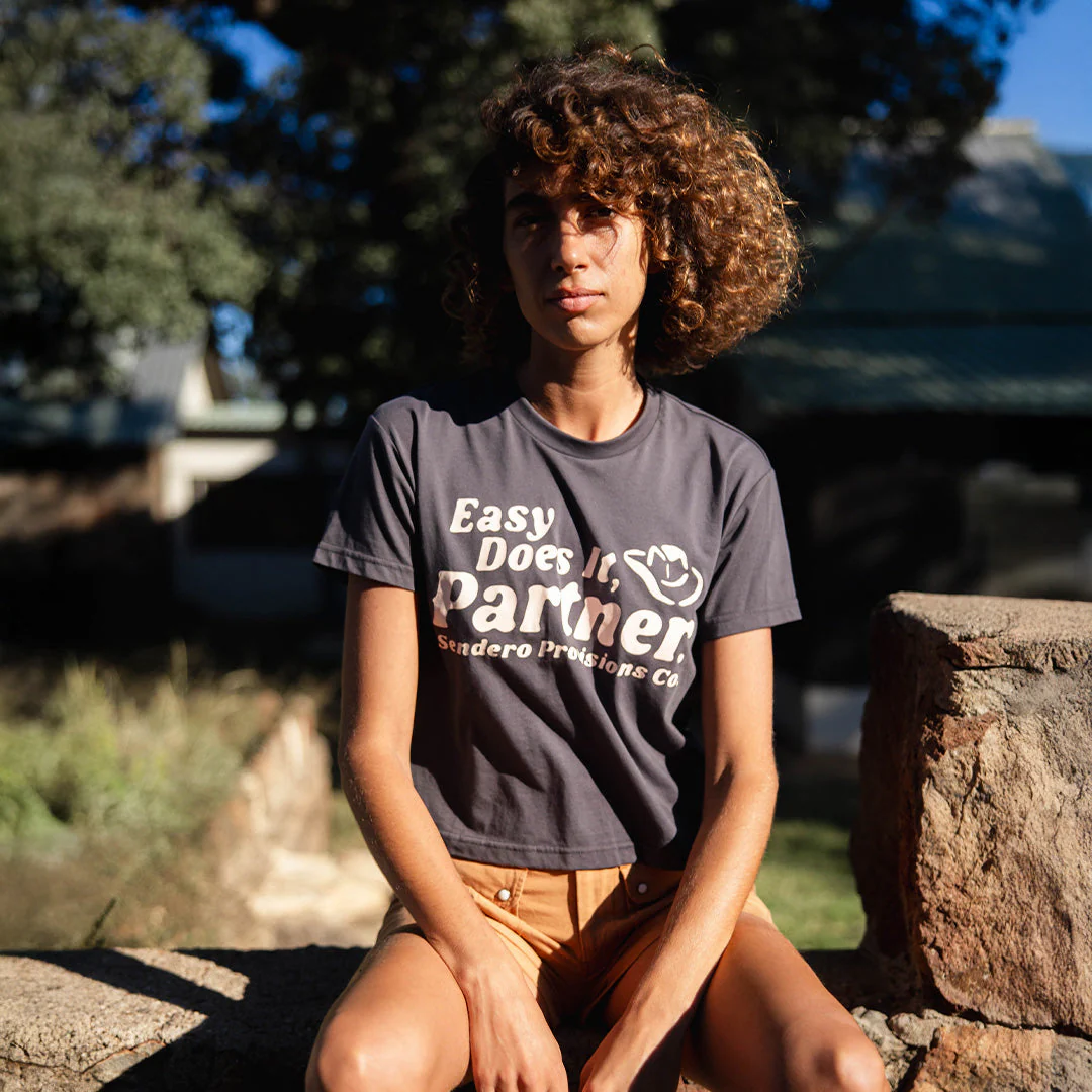 Sendero Provisions Co. Sendero Easy Does It Crop Tee