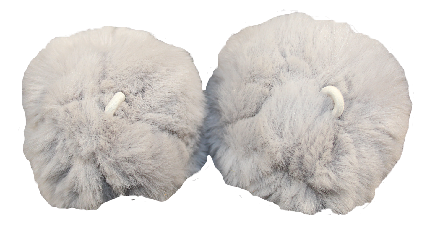 MDXONE Kid's Balaclava Pom-Poms