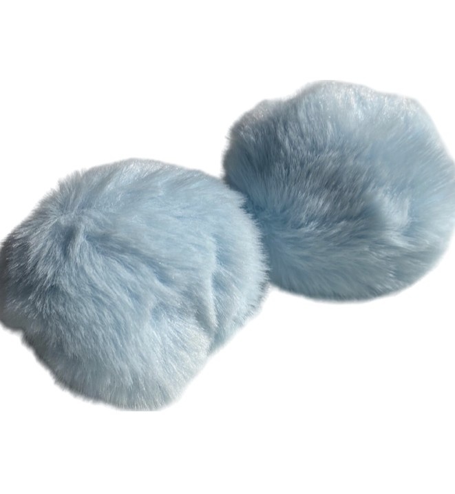 MDXONE Kid's Balaclava Pom-Poms
