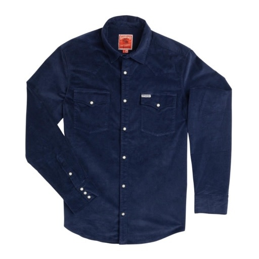 Sendero Provisions Co. Sendero Men's The Wyatt Pearl Snap LS Corduroy Shirt