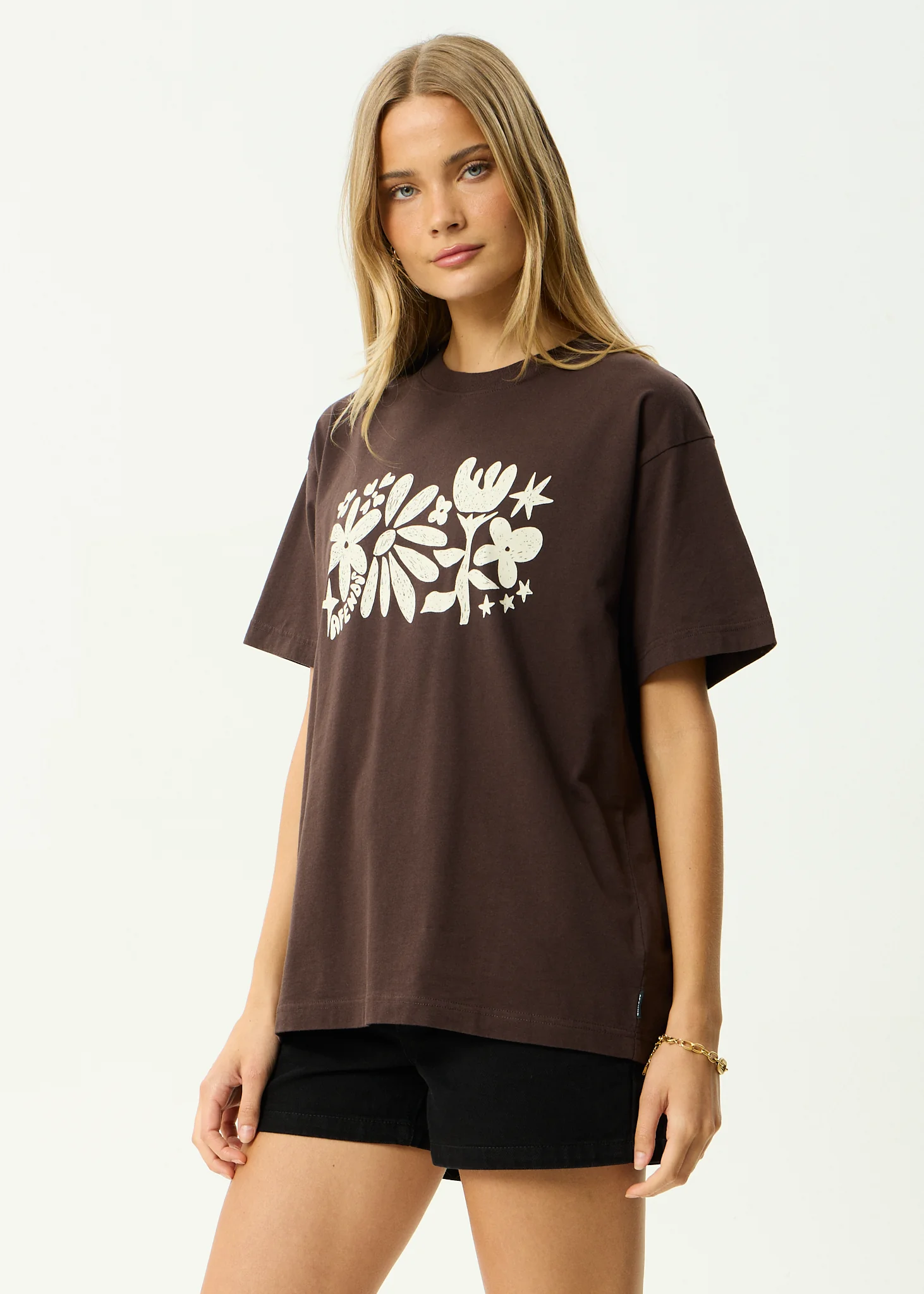 Afends Afends Women's Garden Variety Oversized Tee